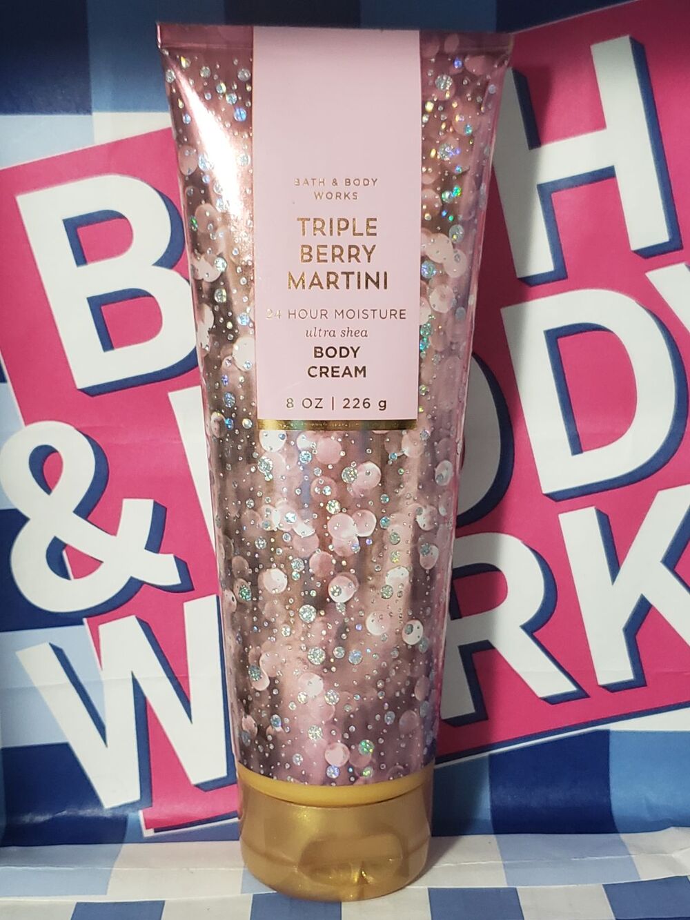 BBW Triple Berry Martini 24 Hour Moisture Ultra Shea Body Cream